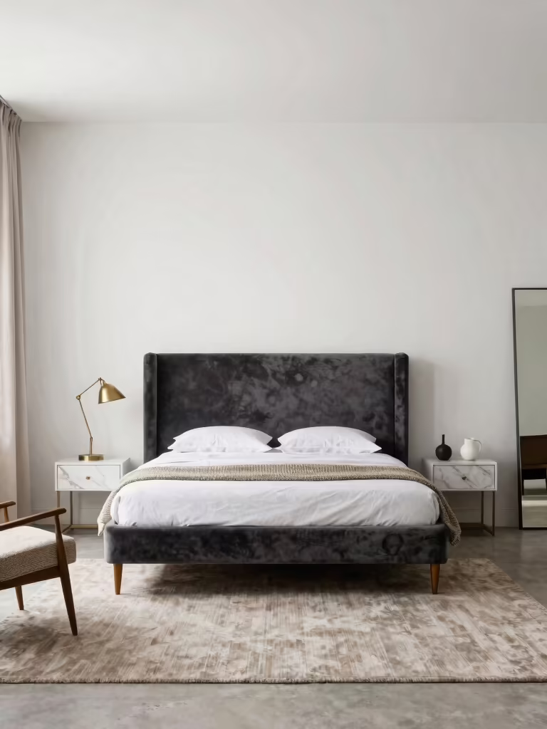 characterful bedrooms with white