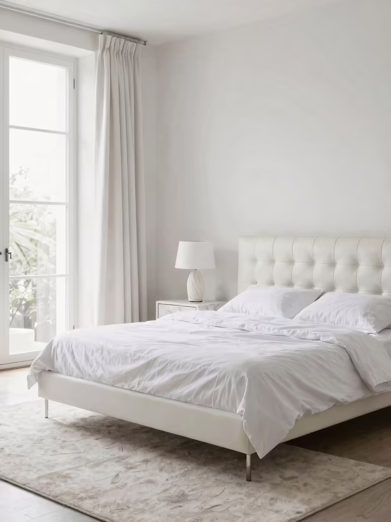 chic white bedroom inspiration