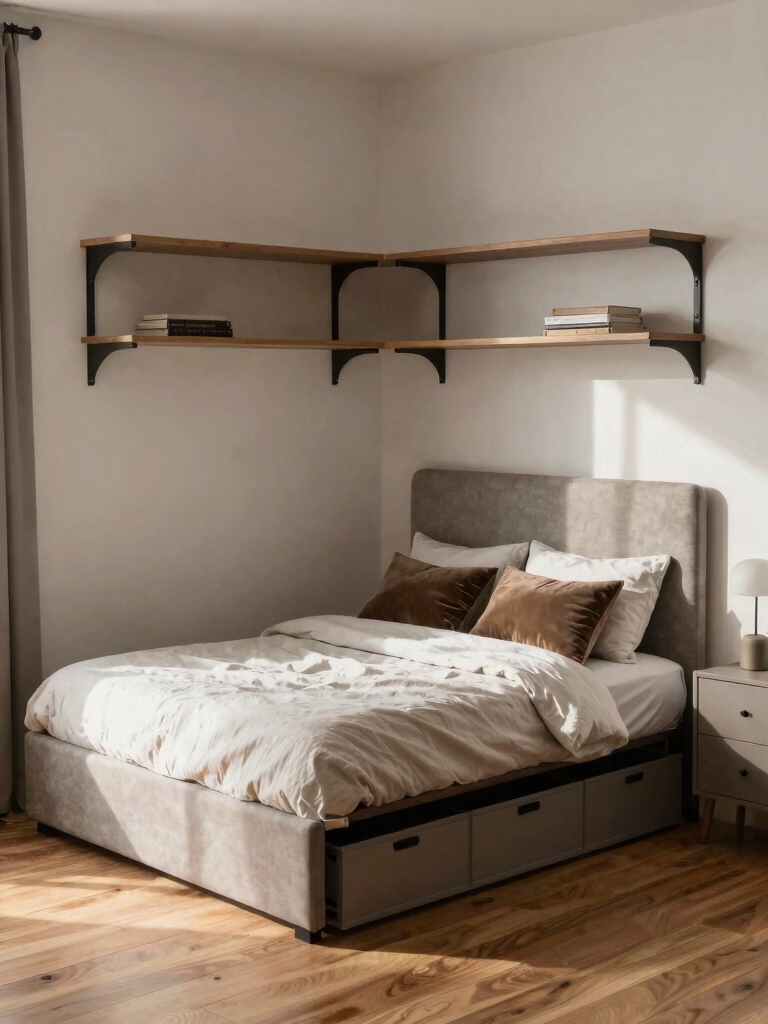 clever small space storage
