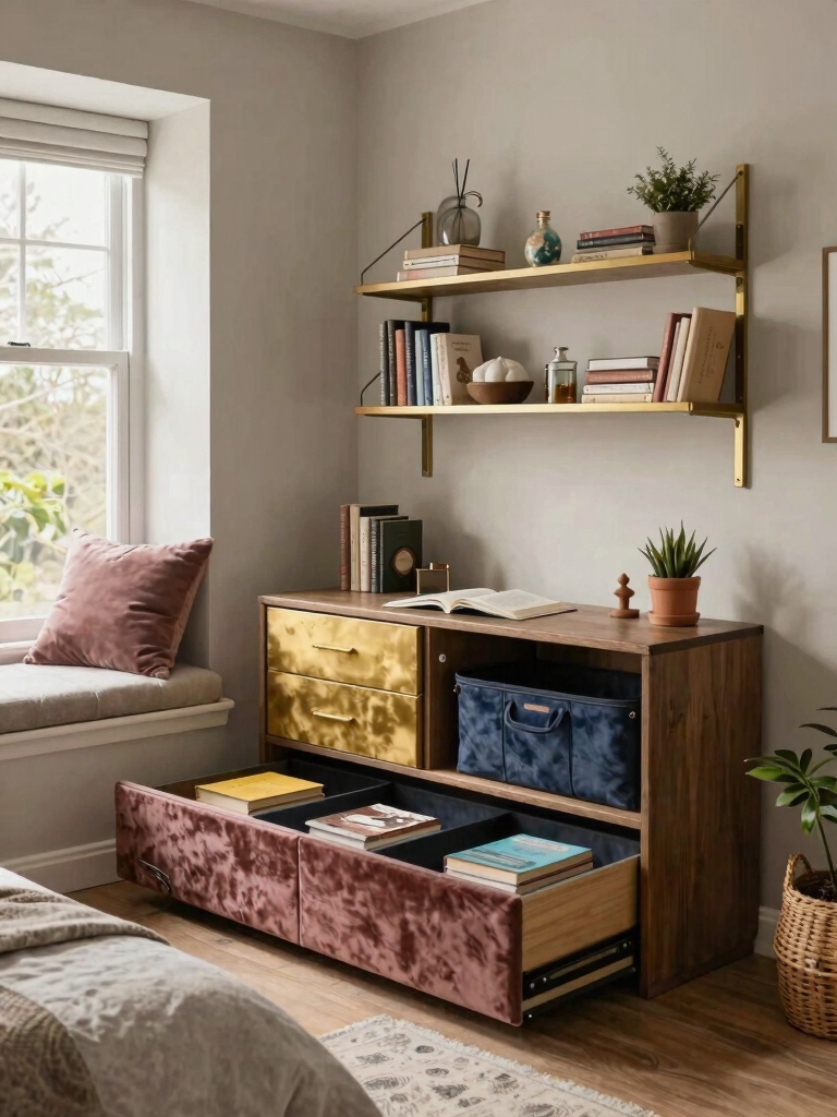 clever storage for small spaces