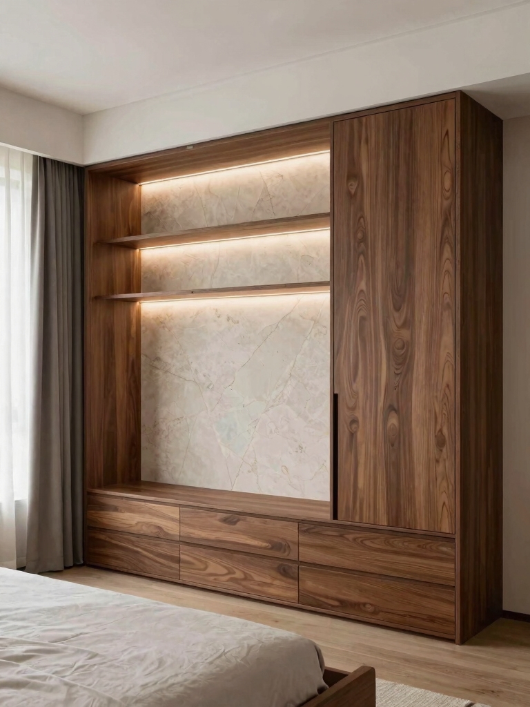 clever storage maximizes space