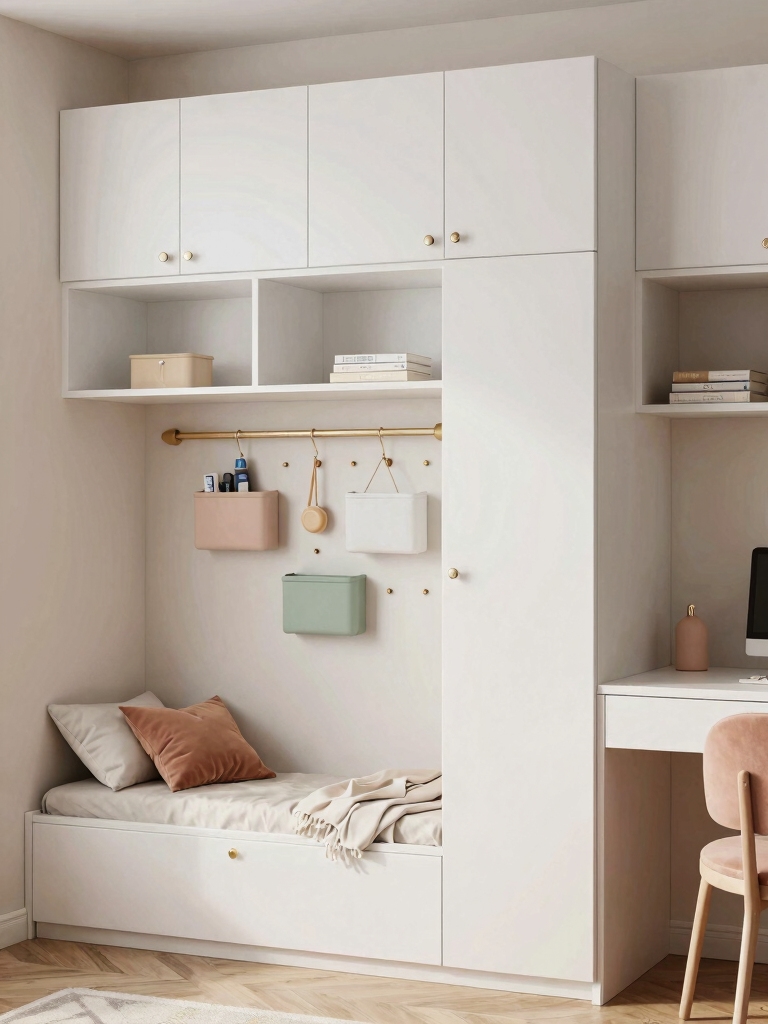 clever wall storage solutions