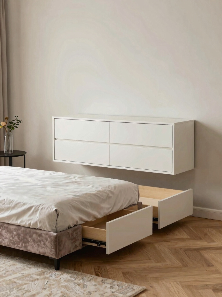 clutter free floating furniture solutions