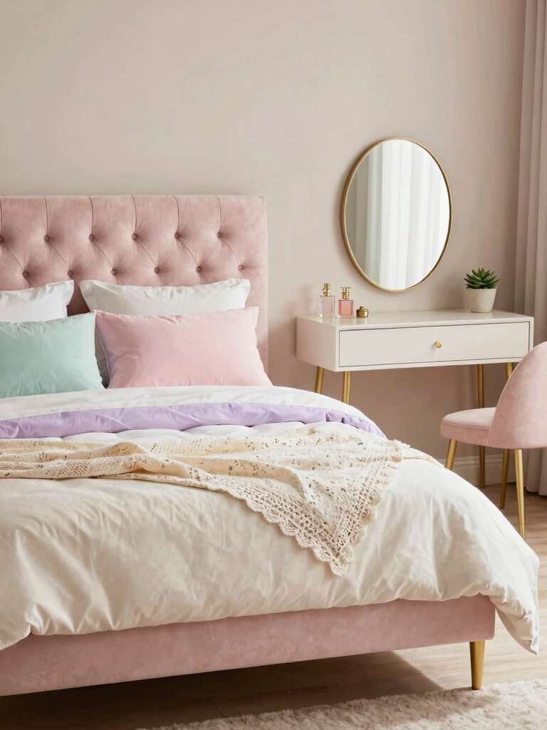 cohesive soft pastel aesthetics