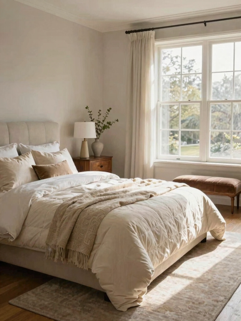 comfortable cohesive bed design