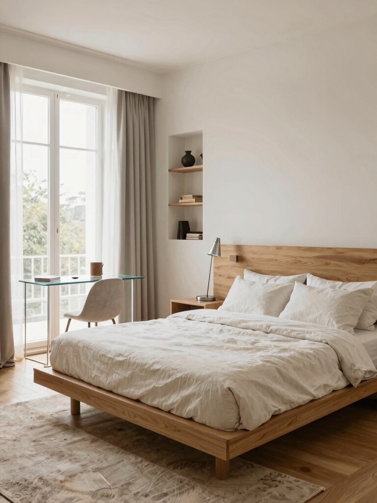 compact chic bedroom designs