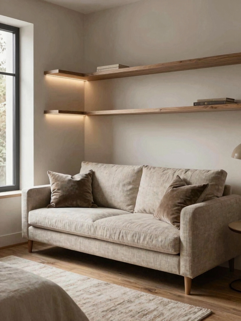 compact settees for alcoves