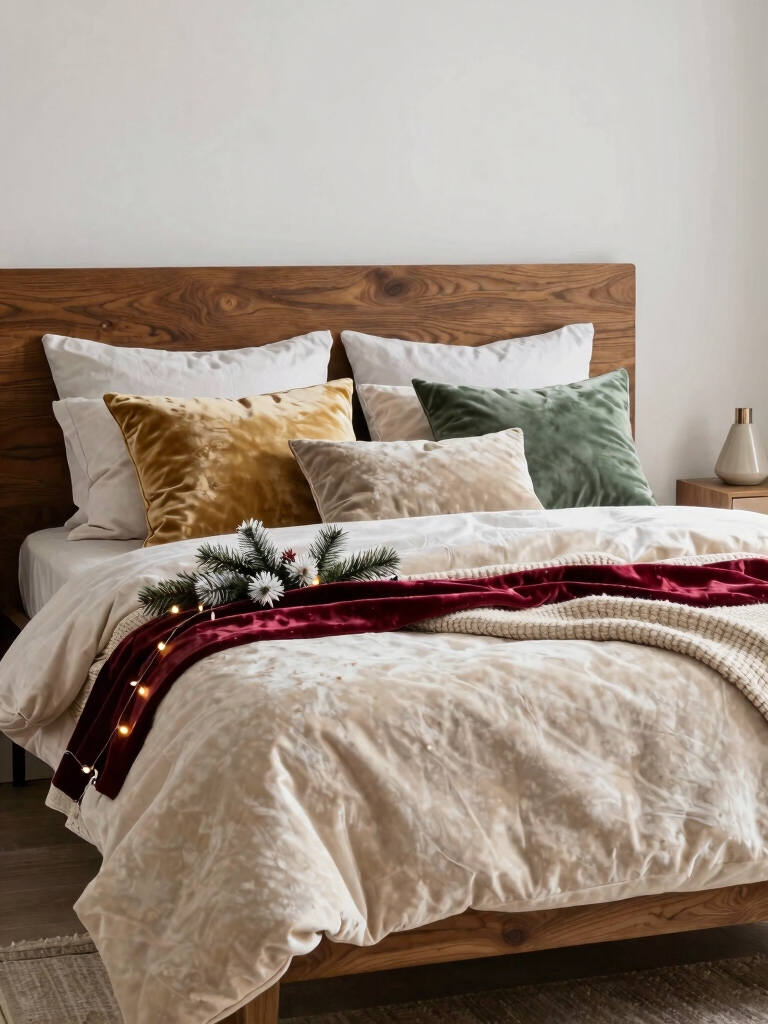 coziness through soft textures