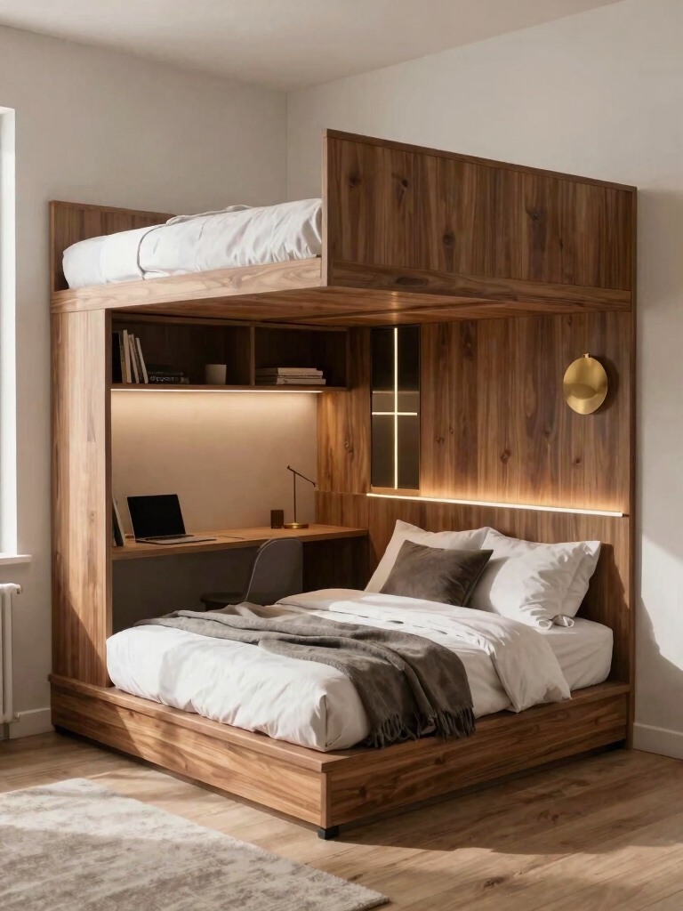 cozy efficient one bedroom layout