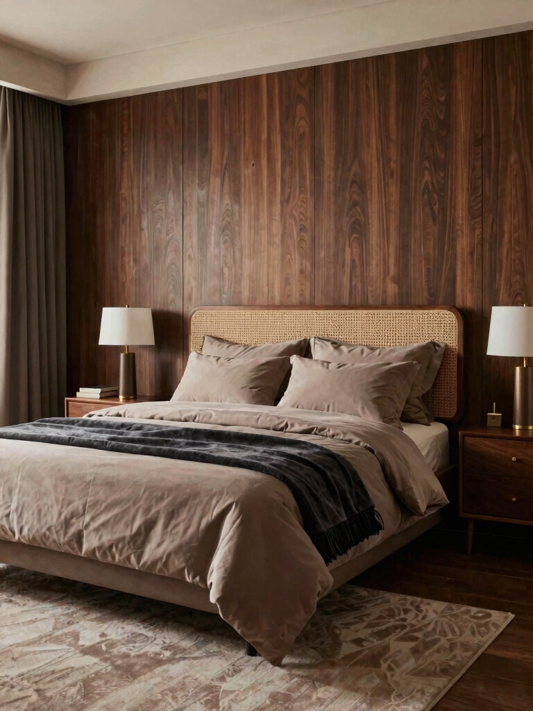 cozy elegant brown lighting