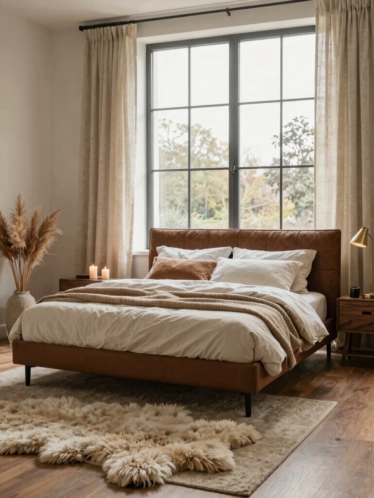 cozy inviting bedroom design