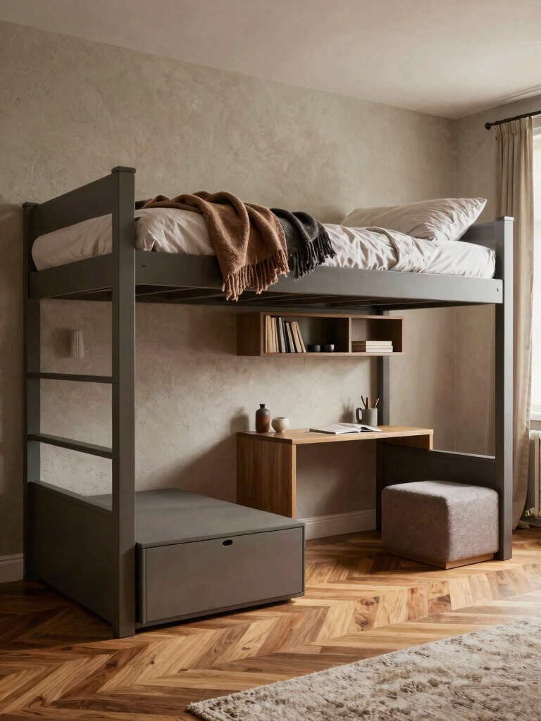 cozy loft bed designs