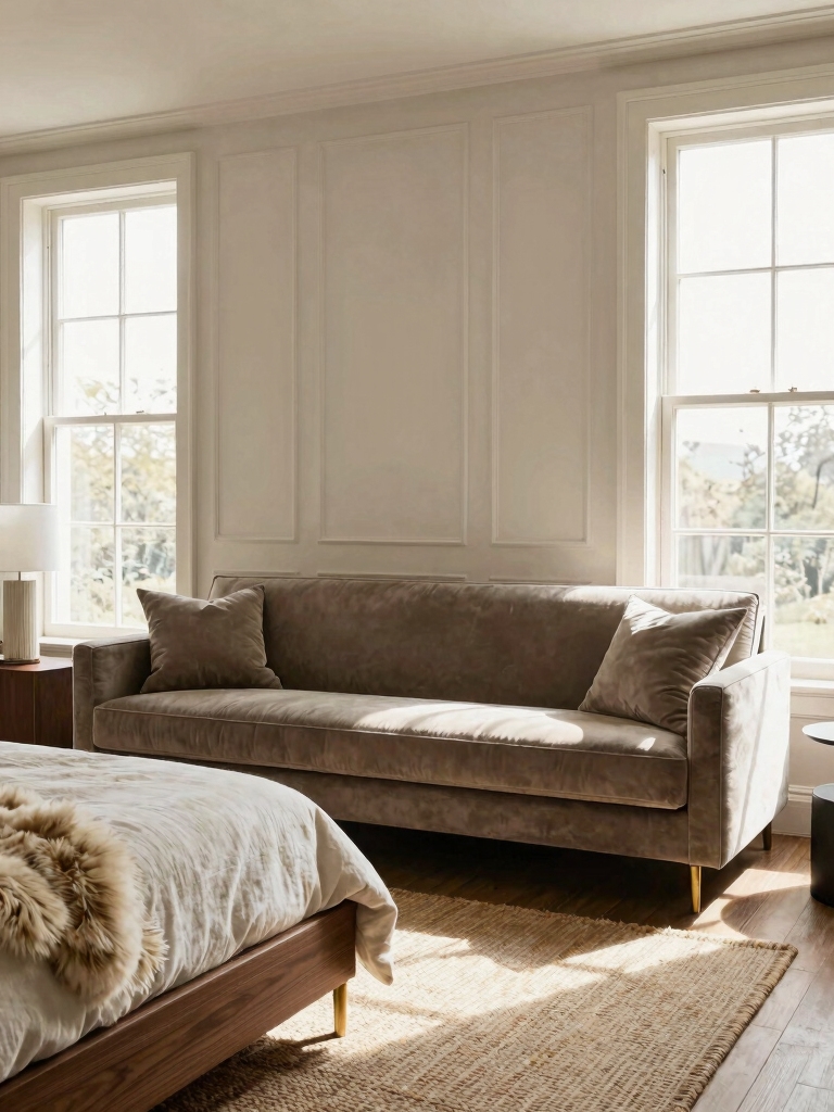 cozy multifunctional bedroom retreat
