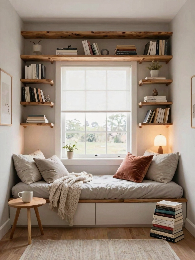 cozy nook on budget