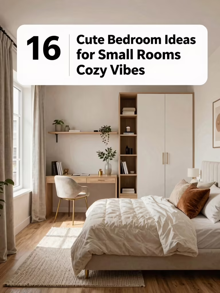 cozy small bedroom inspiration