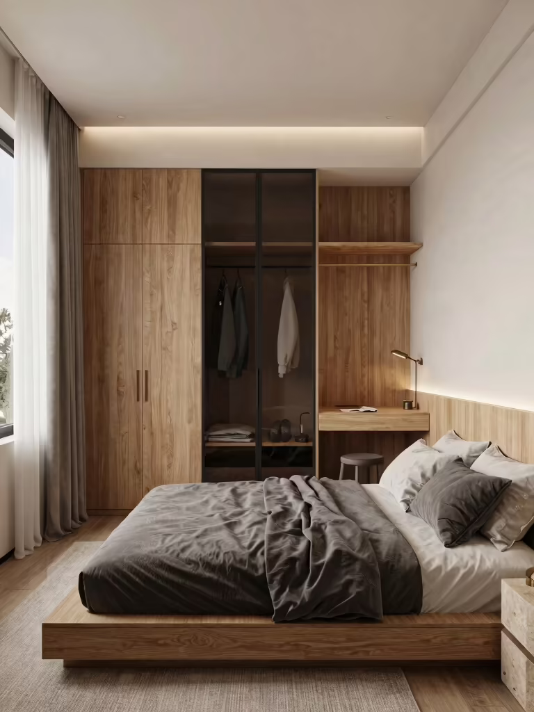 cozy studio bedroom inspiration