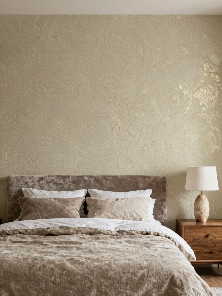 cozy textured wallpaper ideas