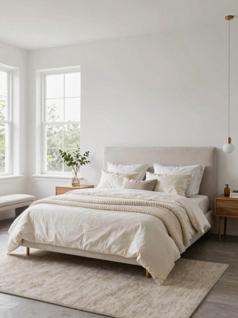 cozy white bedroom essentials
