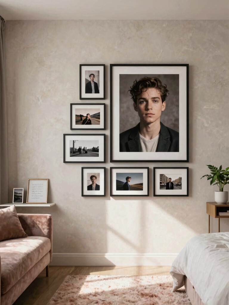 curated personal photo gallery