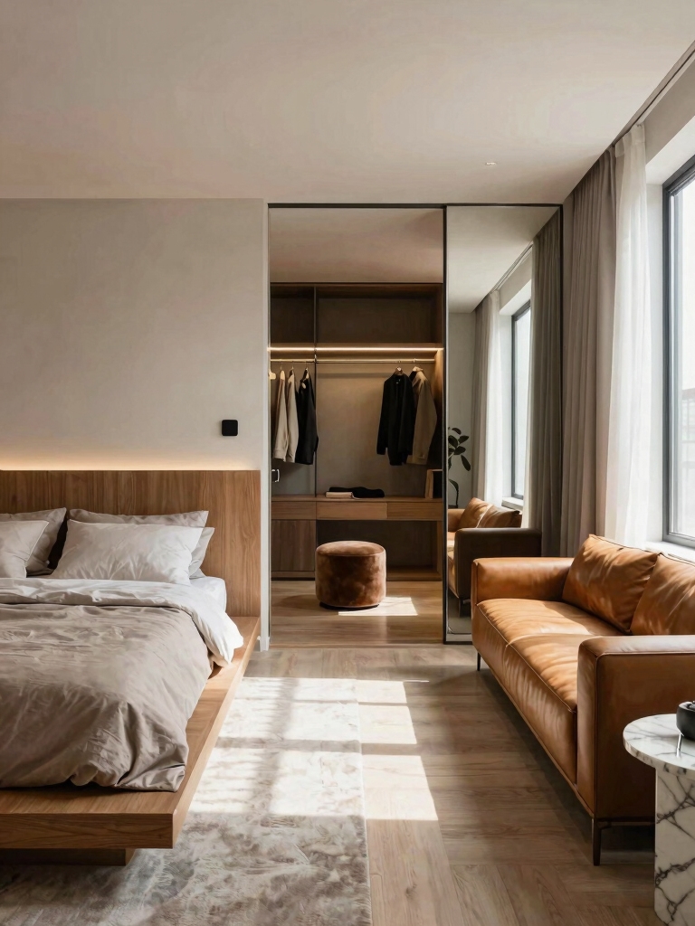 define functional bedroom zones
