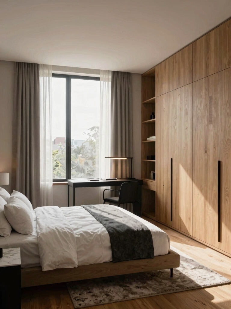 define your bedroom layout
