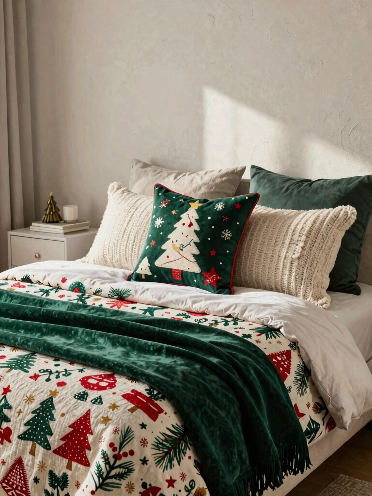 diy festive pillow covers