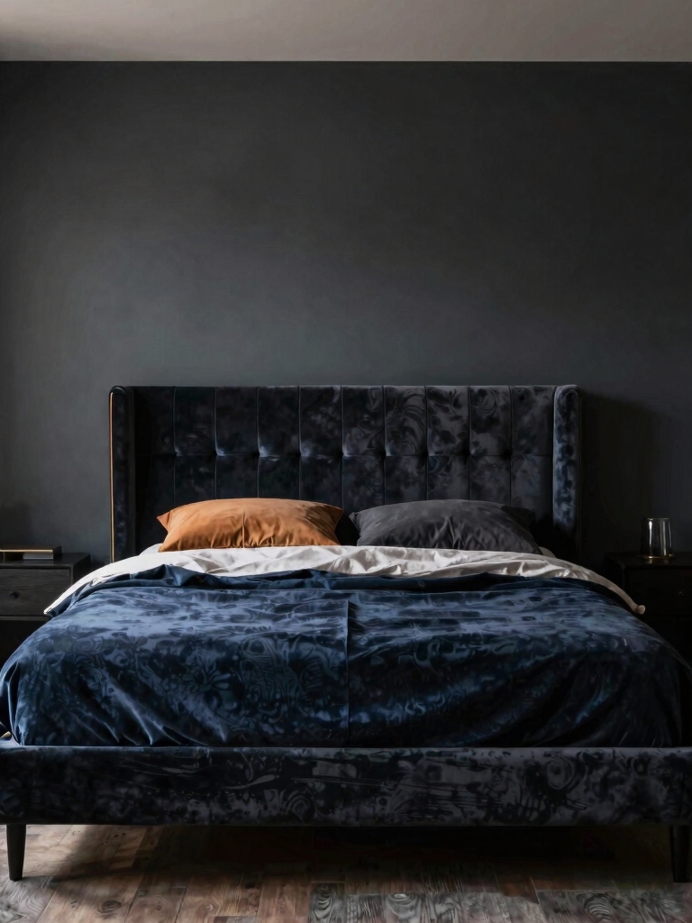 dreamy dark bedroom vibes