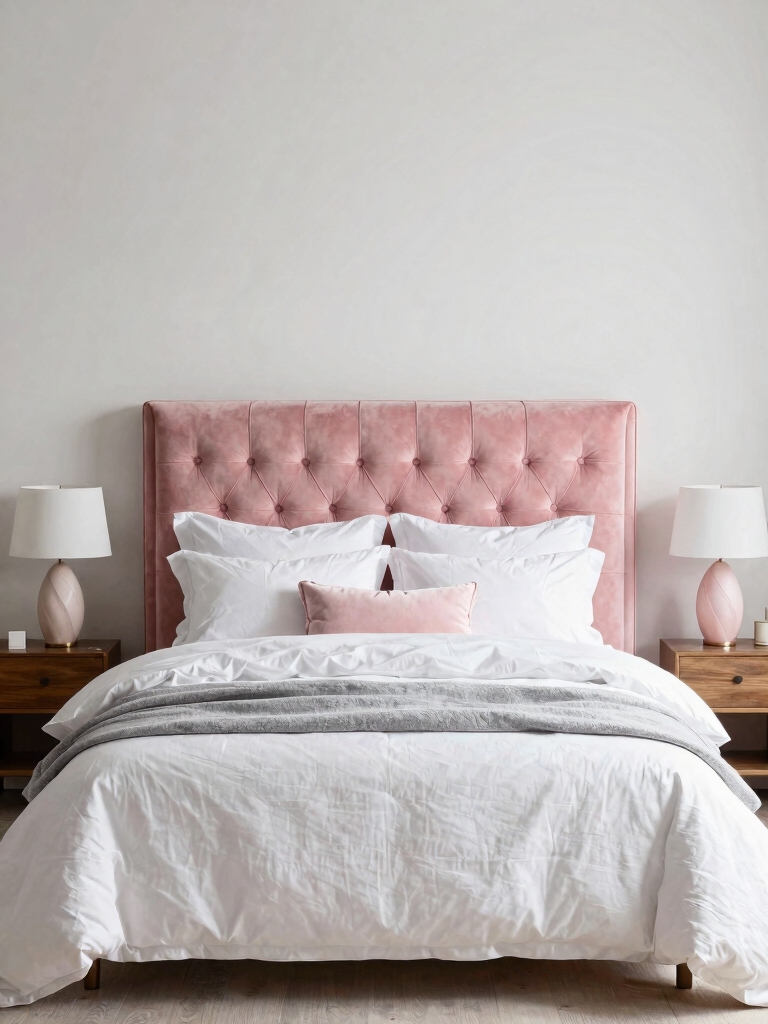 dreamy pink grey decor