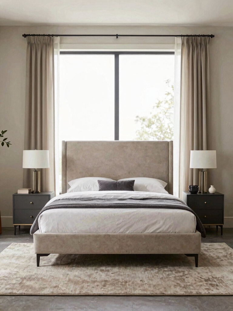 efficient bedroom layout planning