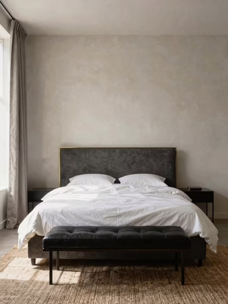 elegant minimalist black and white