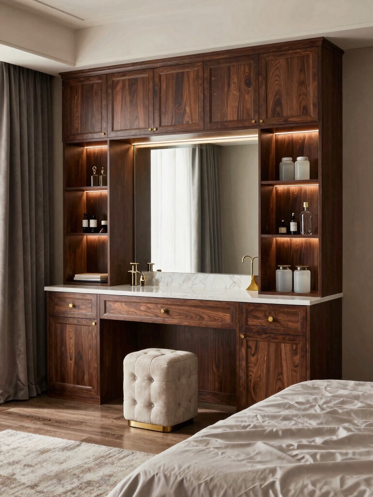 elevated bedroom vanity elegance