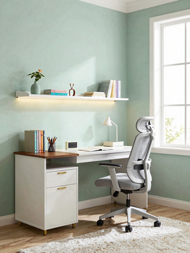 functional cozy desk spaces