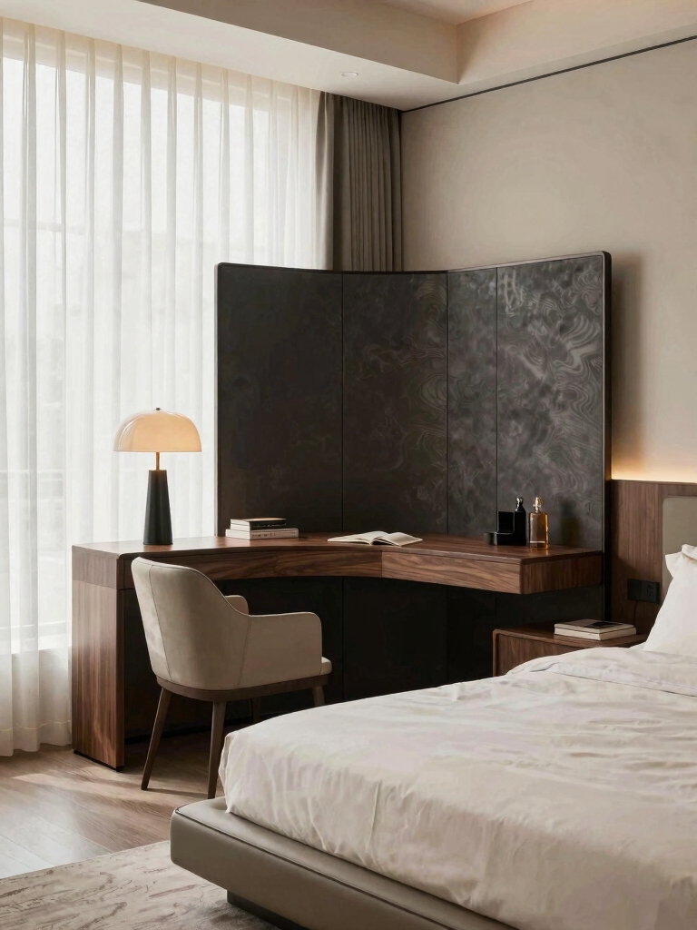 harmonious sleep and work zones