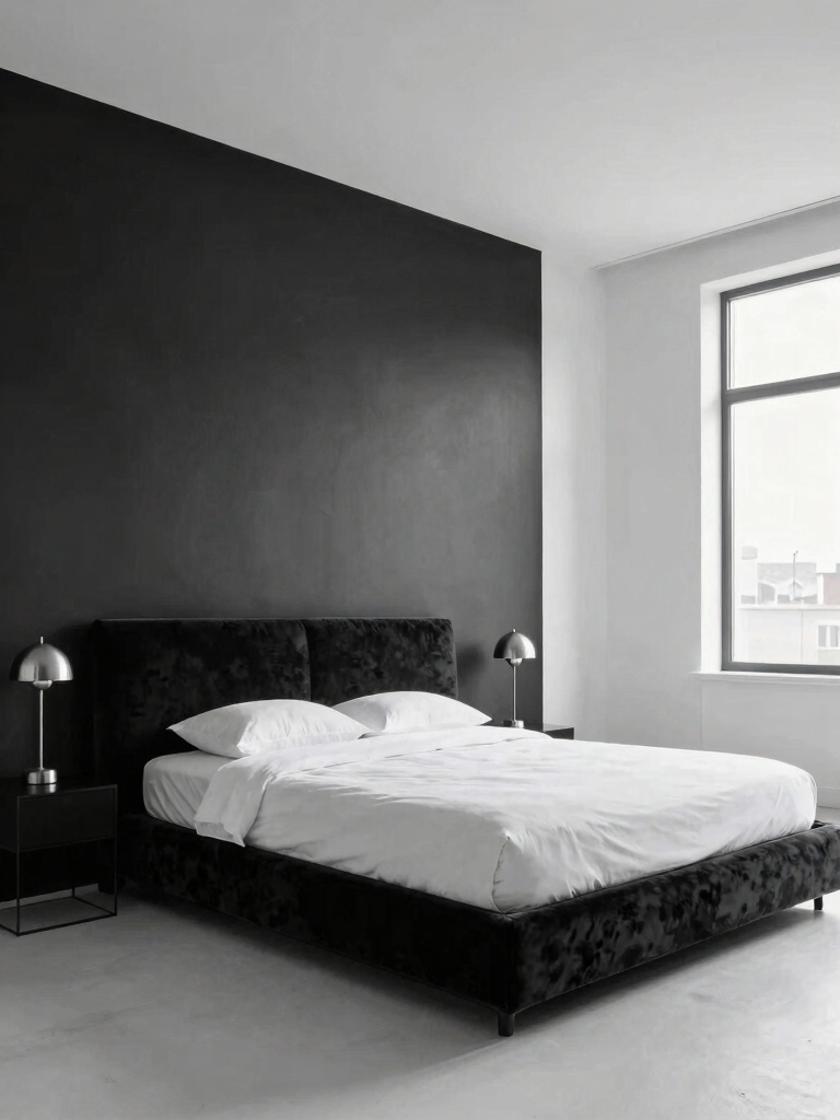 high contrast wall treatments shine
