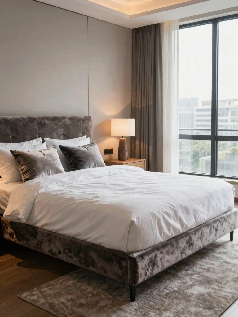 hotel quality guest bedroom setup