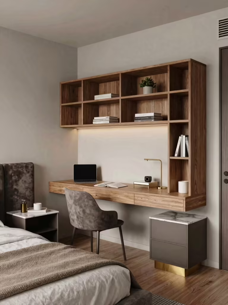 impressive small bedroom setups