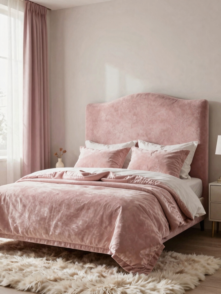 inviting pink through textures