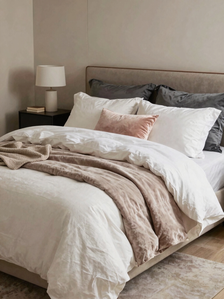 layered bedding for comfort