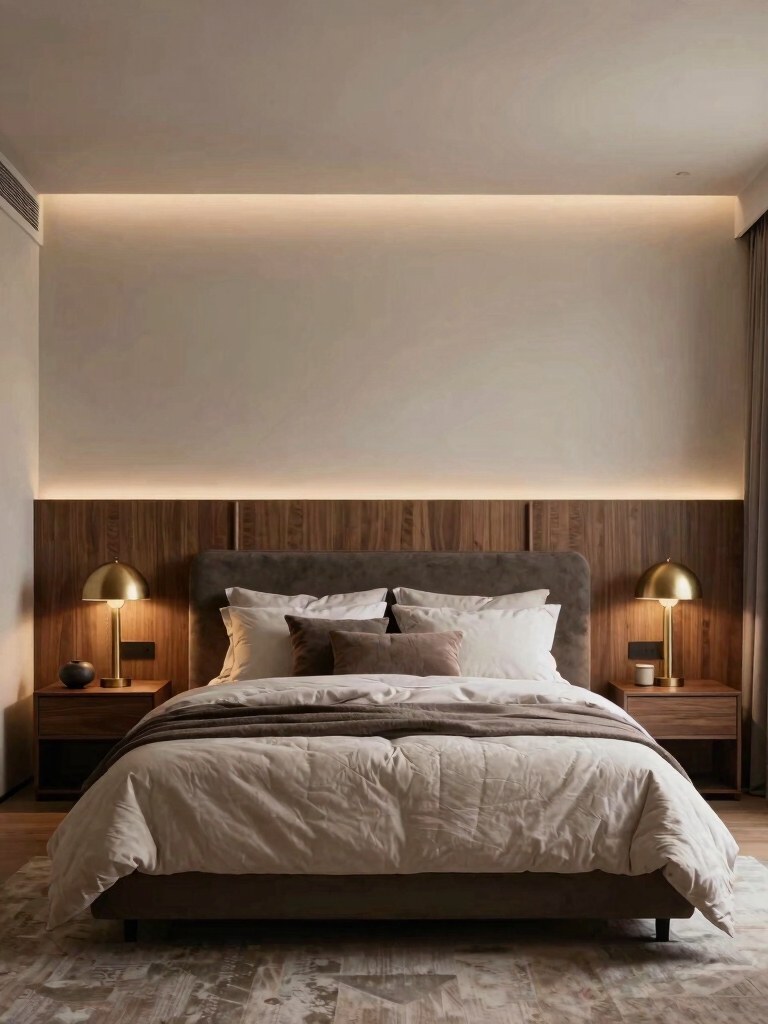layered lighting enhances ambiance