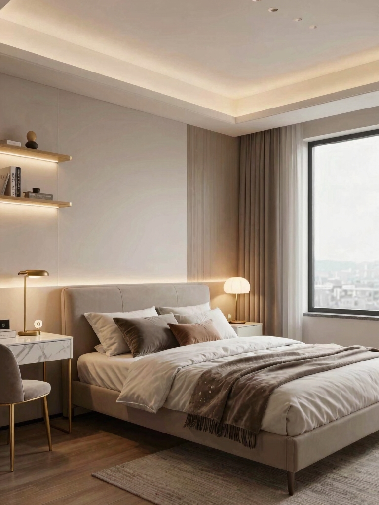 layered lighting for ambiance