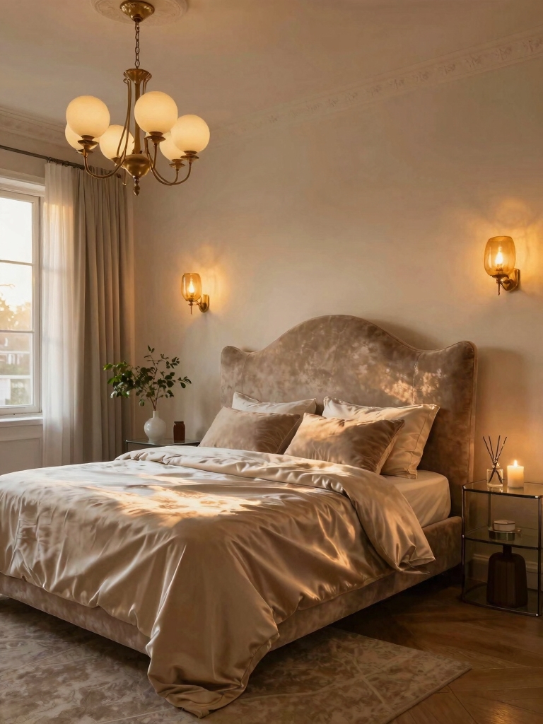 layered lighting for romance