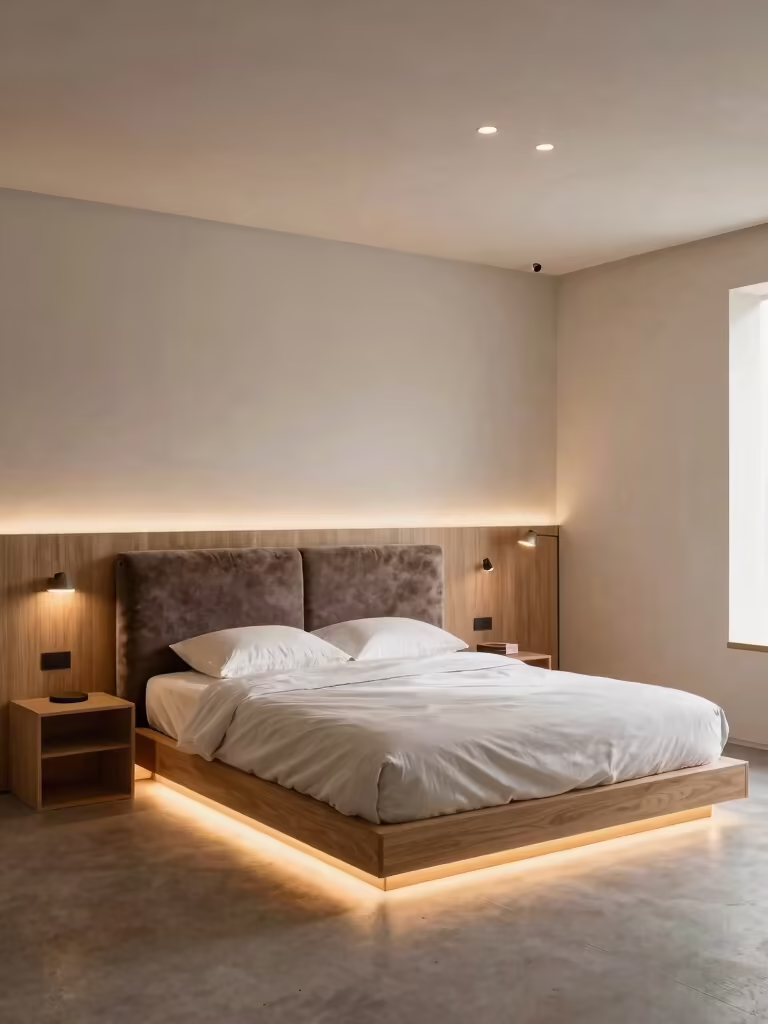 layered lighting for small rooms