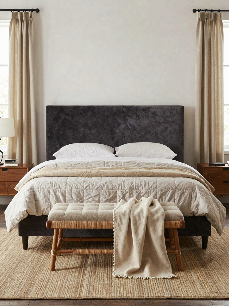 layered textures for comfort