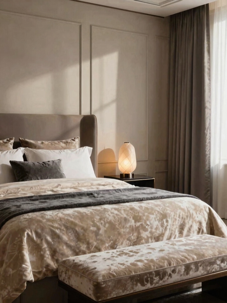 layered textures for comfort