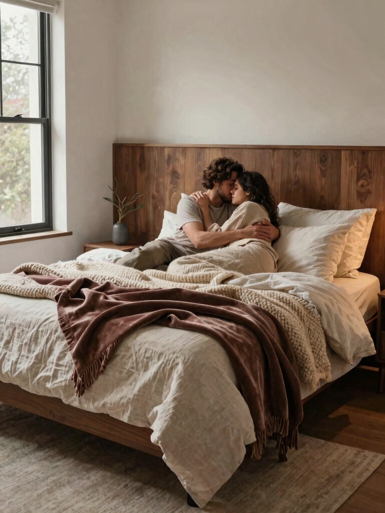 layered textures for coziness