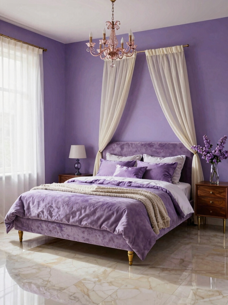 lilac palette for serenity