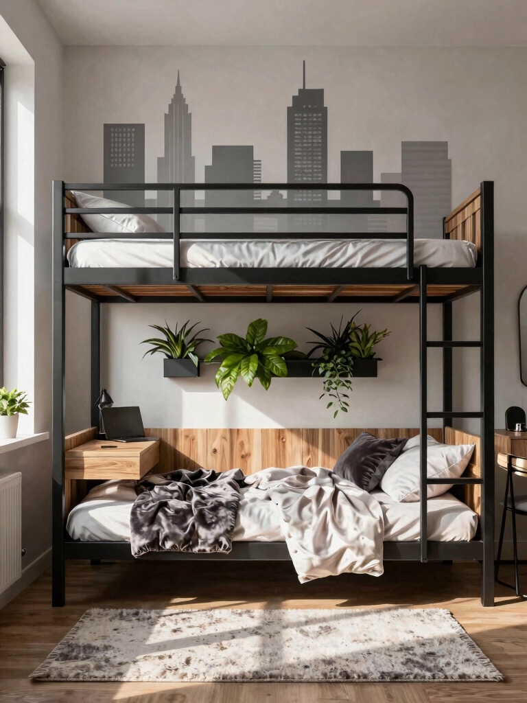 lofted rooms for efficiency