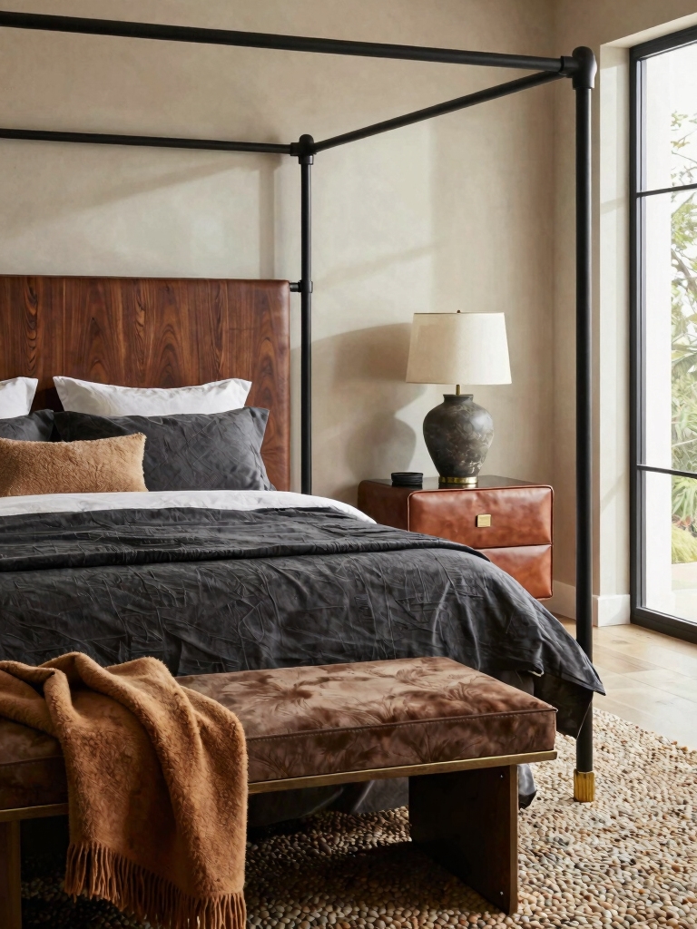 luxe textures enhance warmth