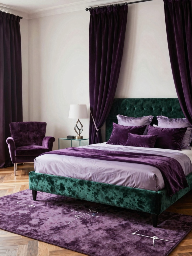 luxe velvet for bright spaces