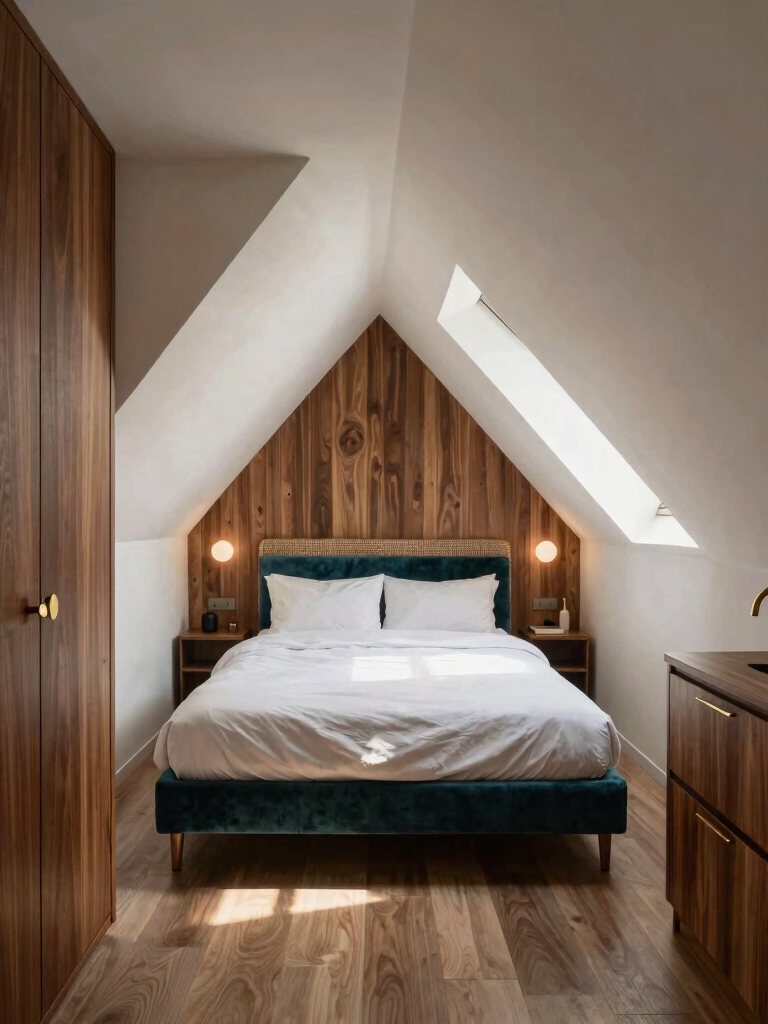 maximize attic bedroom space